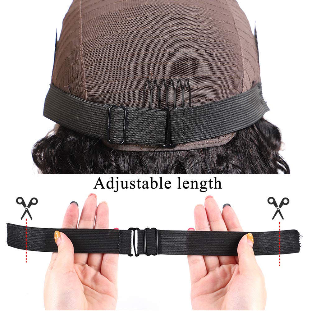 ELASTIC BAND ADJUSTABLE STRAP FOR GLUE-LESS WIG