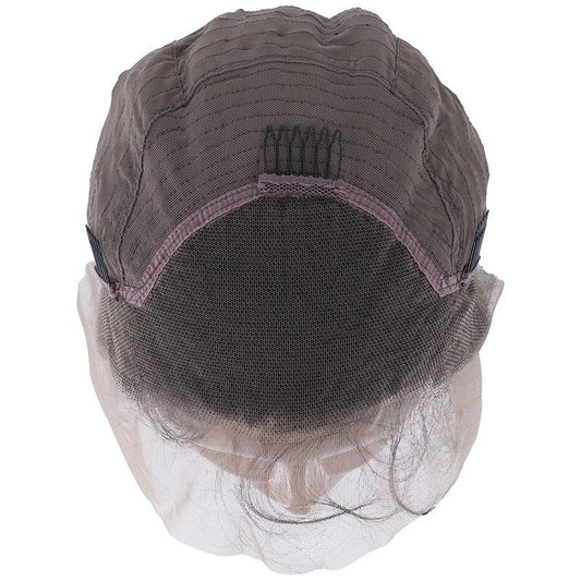 Short Cut Curly Minimalist HD Lace Glueless Side Part Wig