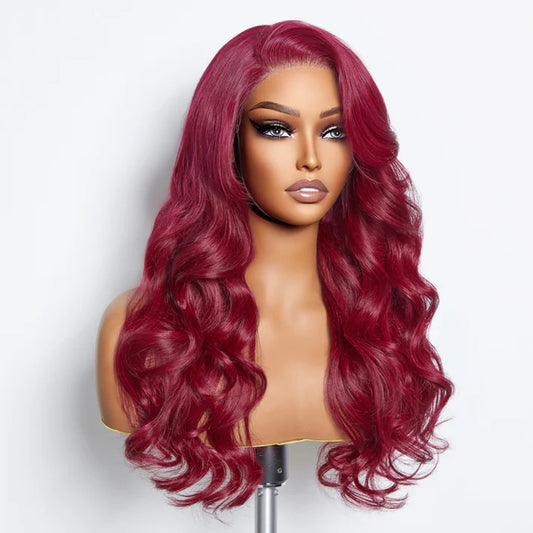 99J Lace Closure Wig