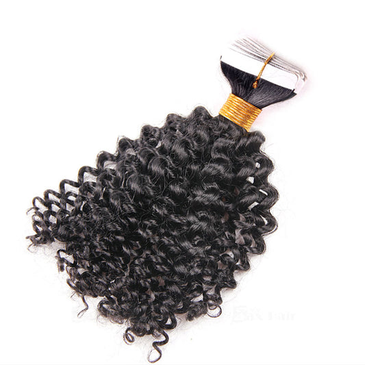 DEEP CURLY TAPE IN HAIR EXTENSIONS