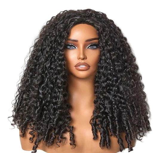 Burmese Curly Half Wigs